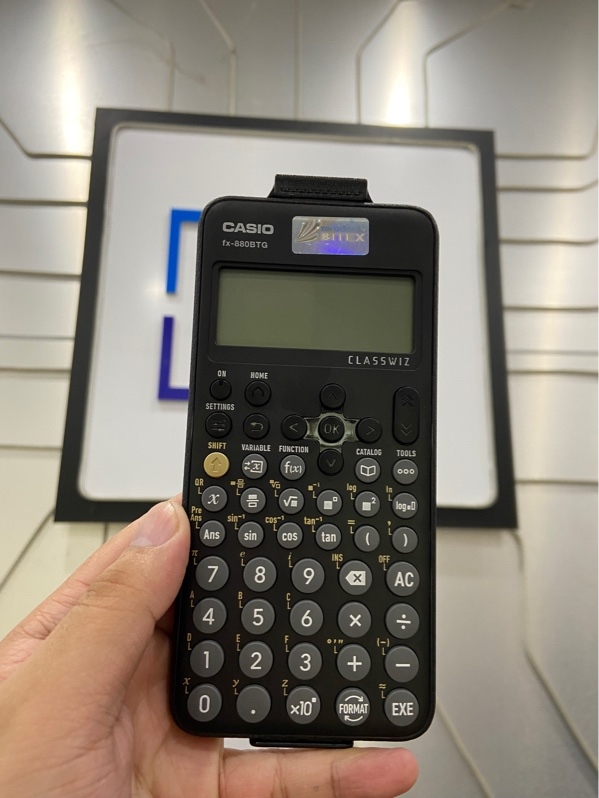Máy tính Casio fx-880BTG - Màu đen - Ngoại hình: 98% - FullBox