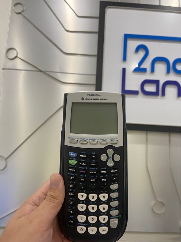 Máy tính vẽ đồ thị Texas Instruments TI-84 Plus - Màu đen - Ngoại hình: 97% - Xước lưng - Body