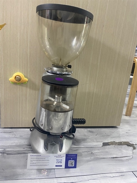Máy xay cafe HC600 Heycafe - Màu bạc - Ngoại hình: 97% - Trầy sườn nhiều - Body - Đủ phụ kiện