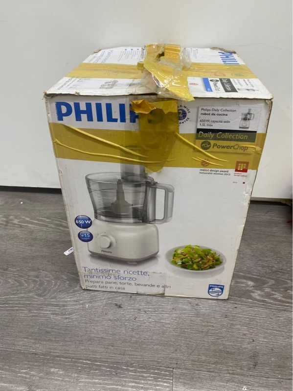 Máy xay đa năng Philips Daily Collection - model HR7627 - Màu be - Ngoại hình 97% - Fullbox