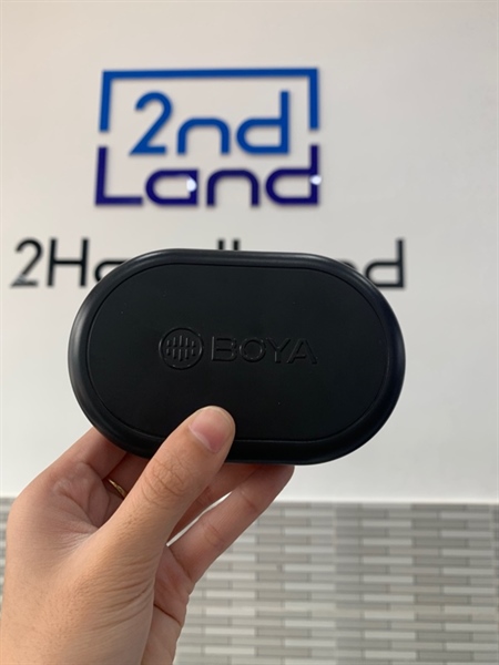 Mic Boya by-WM3 - Màu đen - Ngoại hình: 97% - Trầy - Body