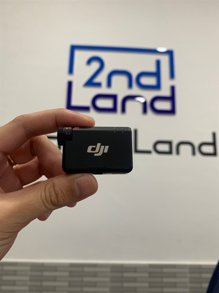 Mic DJI mic mini (1TX + 1RX) - Màu đen - Ngoại hình: 98% - Body, kèm túi 1