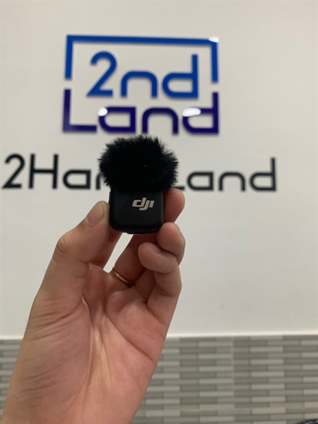 Mic DJI mic mini (1TX + 1RX) - Màu đen - Ngoại hình: 98% - Body, kèm túi 2