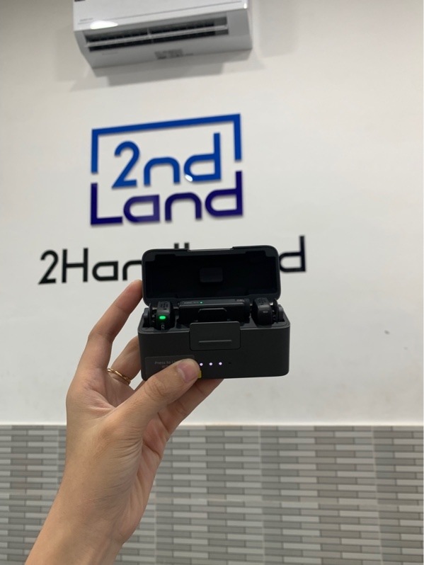 Mic DJI mini 2 type c - 2 tx + 1 rx - Màu đen - Ngoại hình: 98% - Kèm túi