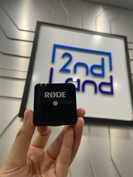 Mic ghi âm Rode WireLess Go 1 - Màu đen - Ngoại hình: 98% - Kèm túi + dây 3.5mm 1
