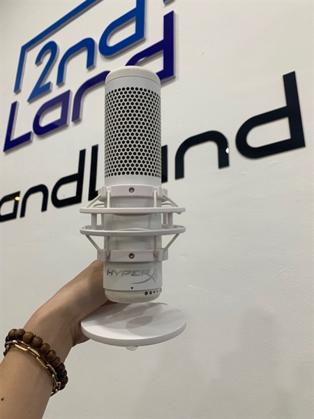 Mic Hyper X QuadCast S RGB White - Màu trắng - Ngoại hình: 97,5% - Body