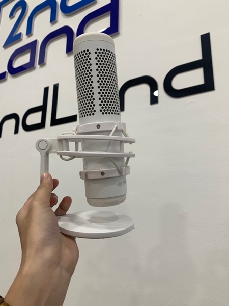 Mic Hyper X QuadCast S RGB White - Màu trắng - Ngoại hình: 97,5% - Body 1