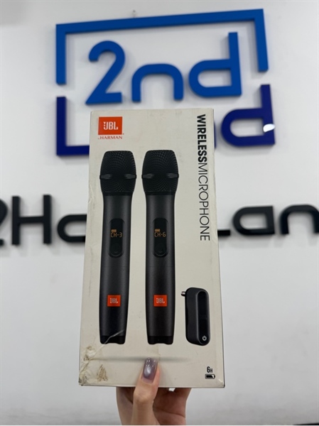 Mic JBL Wireless microphone - Màu đen - Ngoại hình 98% - Body
