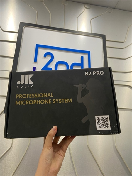 Mic JK Audio B2 Pro - 2 Mic - Màu đen - Ngoại hình: 98% - FullBox