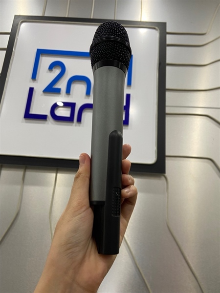 Mic Karaoke không dây Excelvan K18V - Màu đen - Ngoại hình: 97% - Body - Kèm receiver 1