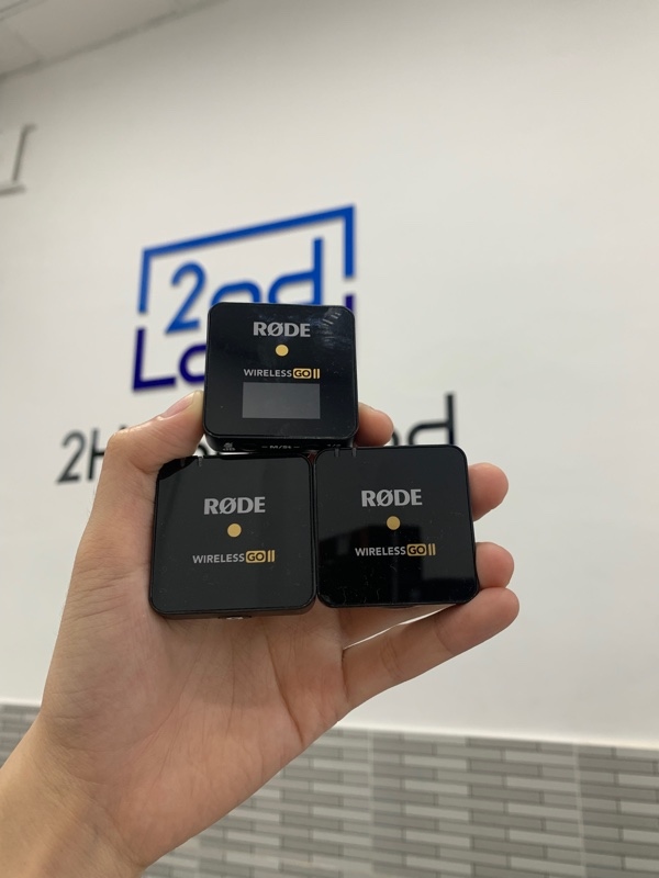 Mic Rode Wireless Go2 - Màu đen - Ngoại hình 98% - Đủ phụ kiện - Kèm túi
