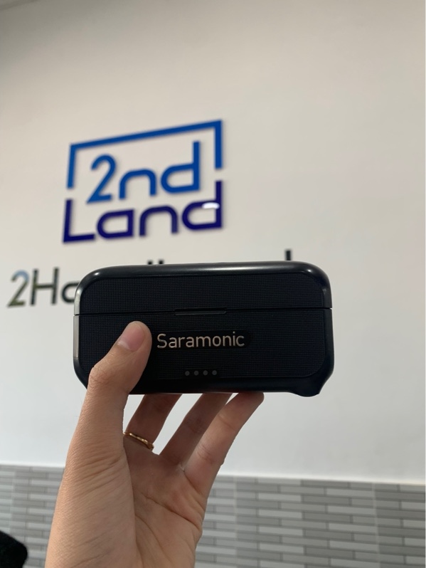 Mic Saramonic Blink500 B2+ - (2TX + 1RX) - Màu đen - Ngoại hình: 97% - Fullbox