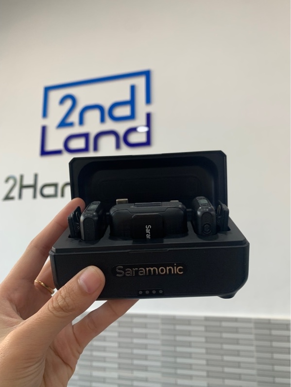 Mic Saramonic Blink500 B2+ - (2TX + 1RX) - Màu đen - Ngoại hình: 97% - Fullbox