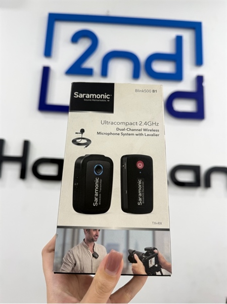 Mic Saranomic Blink 500B1 - Màu đen - Ngoại hình 98% - FullBox