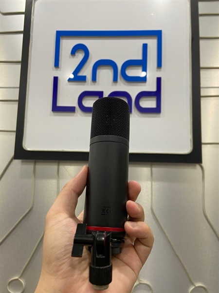 Mic Scarlett 212 Studio - Màu đen - Ngoại hình: 98% - Kèm dây + arm 2