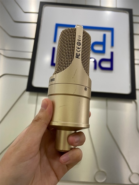 Mic Takstar PC K200 - Màu vàng gold - Ngoại hình: 97% - Kèm dây kết nối , đế mic, lưới mic 1