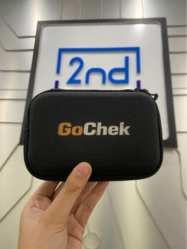 Mic thu âm Gochek Ultra Plus - 1 RX 1TX - Màu xám - Ngoại hình: 97% - Kèm 1 số dây kết nối, túi, bông lọc gió