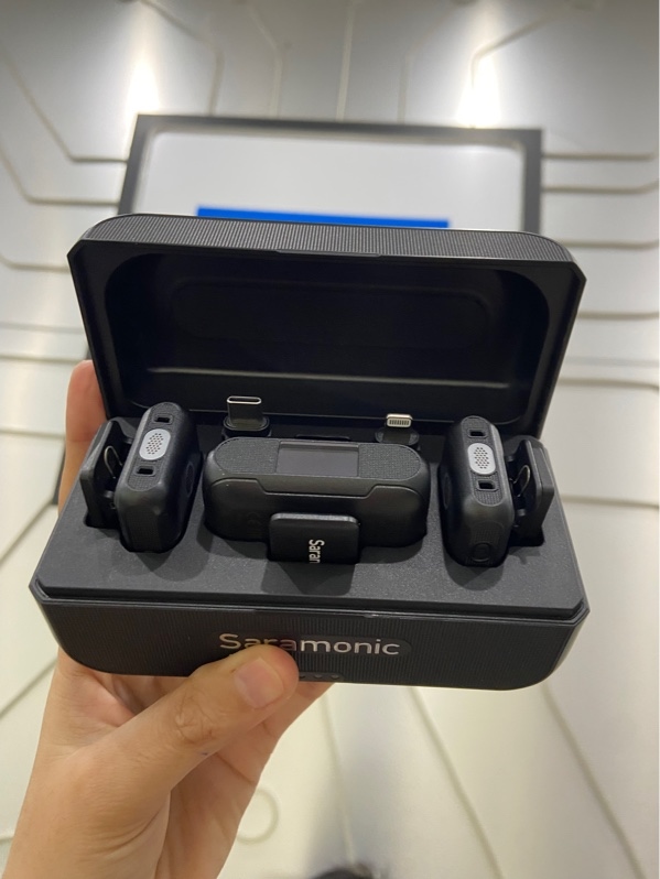 Mic thu âm không dây Saramonic Blink500 B2+CC - Màu đen - Ngoại hình: 97% - Body