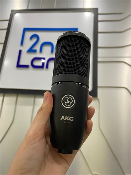 Micro AKG P120 - Màu đen - Ngoại hình: 98% - Kèm dây