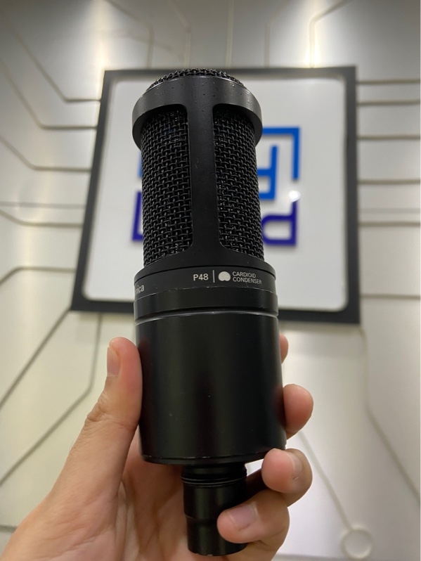 Micro Audio-Technica AT2020 - Màu đen - Ngoại hình: 97% - Xước thân nhẹ - Body