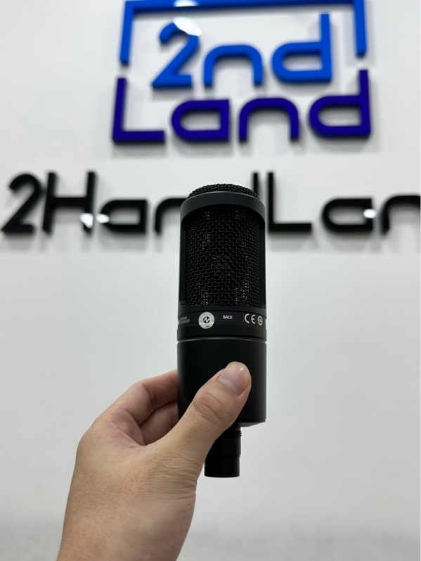 Micro Audio-Technica AT2020 - Màu đen - Ngoại hình 98% - Kèm box + Dây kết nối