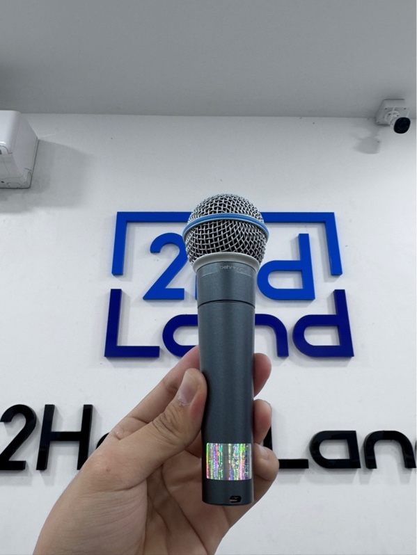 Micro Behringer BA 85A - Màu xanh - Ngoại hình 98% - Kèm 1 hộp đựng