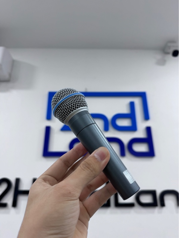 Micro Behringer BA 85A - Màu xanh - Ngoại hình 98% - Kèm 1 hộp đựng