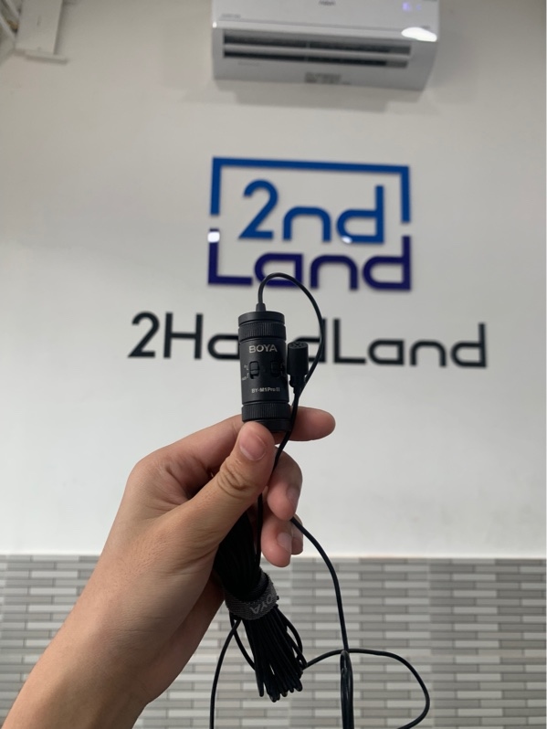 Micro BOYA BY-M1 PRO II 3.5mm - Màu đen - Ngoại hình: 98% - Box
