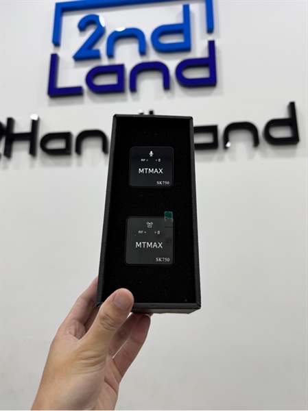 Micro cài áo không dây MT Max SK-750 - Màu đen - Ngoại hình 98% - Fullbox