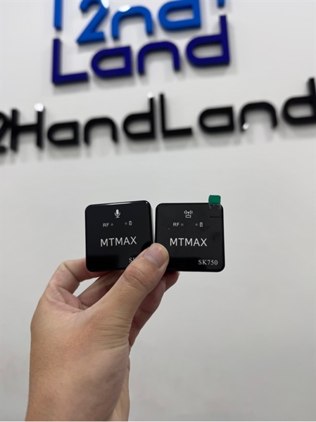 Micro cài áo không dây MT Max SK-750 - Màu đen - Ngoại hình 98% - Fullbox 1