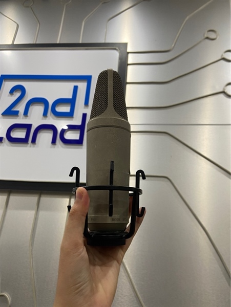 Micro Condenser Rode NT2-A - Màu bạc - Ngoại hình: 97% - Body - Kèm dây mic