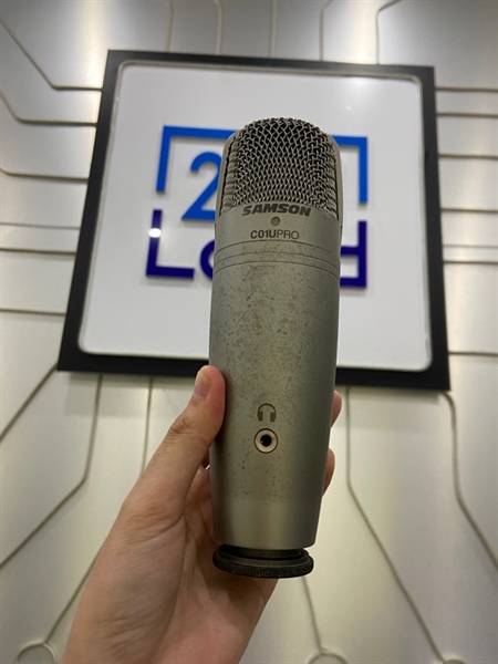 Micro cổng USB Samson C01UPRO - Màu xám - Ngoại hình xấu - Mất đèn tín hiệu - Kèm tripod + dây kết nối