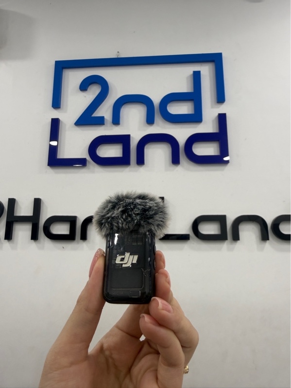 Micro DJI mic 2 cho pocket 3 - Màu đen - Ngoại hình 98% - Không phụ kiện
