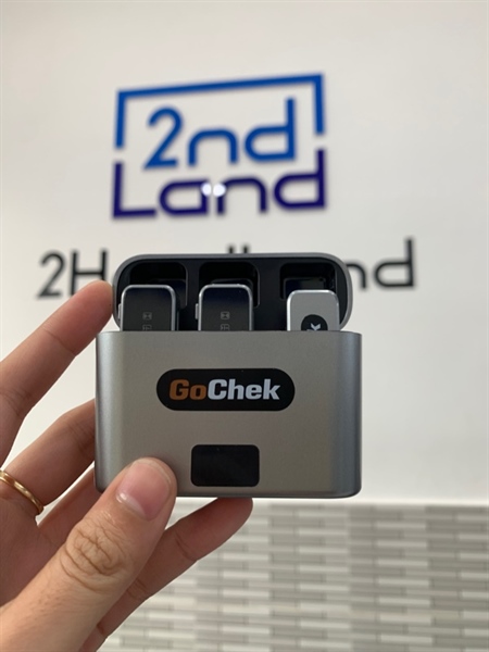 Micro GoChek Ultra Plus - Màu xám - Ngoại hình: 98% - Kèm túi + sạc 1