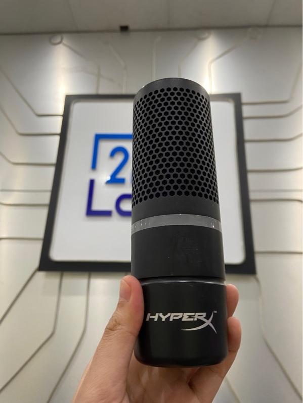 Micro HyperX Duocast - Màu đen - Ngoại hình: 98% - Kèm arm