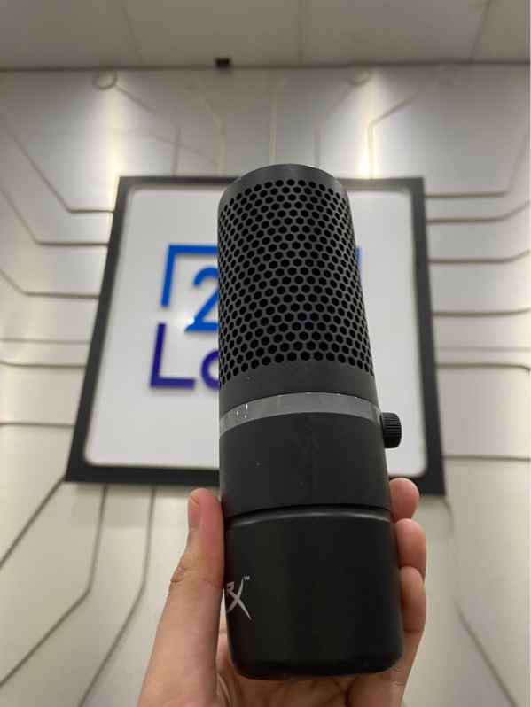 Micro HyperX Duocast - Màu đen - Ngoại hình: 98% - Kèm arm
