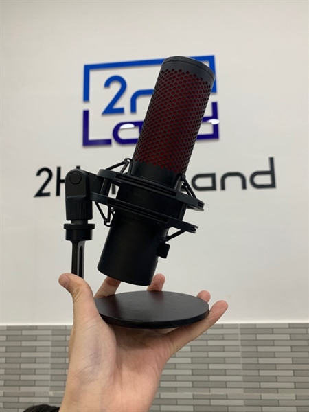 Micro HyperX QuadCast 2 - Màu đen - Ngoại hình: 98% - Body 1