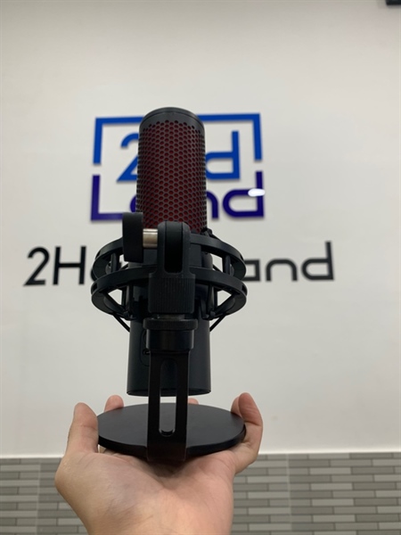Micro HyperX QuadCast 2 - Màu đen - Ngoại hình: 98% - Body 2