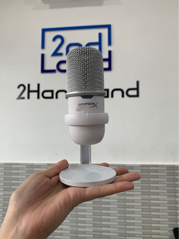 Micro HyperX SoloCast - Màu trắng - Ngoại hình: 97% - Body