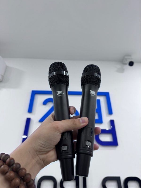 Micro JBL 990 Wireless microphone - Màu den - Ngoại hình 98% - Đủ phụ kiện