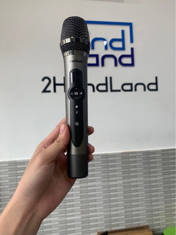 Micro karaoke Gochek HH24 - Màu đen - Ngoại hình: 98% - Fullbox
