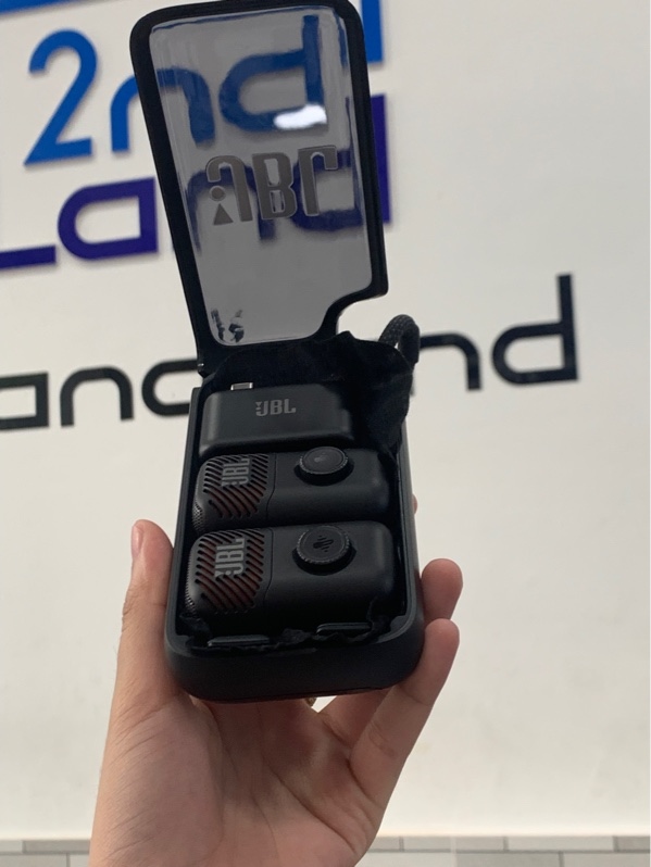Micro karaoke JBL EasySing Mic Mini Duo - Màu đen - Ngoại hình: 98% - Fullbox