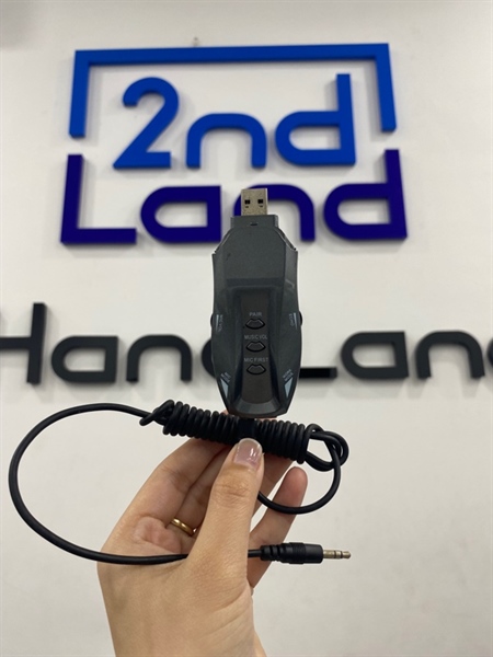 Micro Karaoke không dây Excelvan K18V (đơn) - Màu đen - Ngoại hình 98% - Kèm đầu phát 2