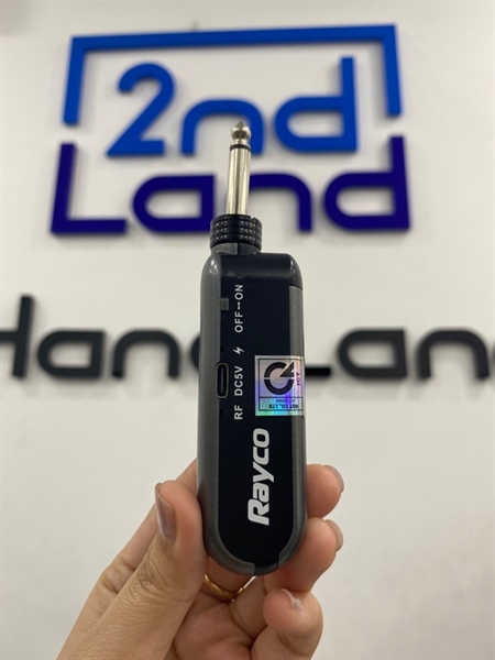 Micro Karaoke Rayco S-311B - Màu đen - Ngoại hình 98% - Kèm đầu phát 2