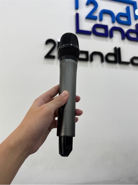 Micro không dây Acnos Mi30U PRO - Màu xám - Ngoại hình 97% - Kèm túi đựng + Dây kết nối + Mixer 2