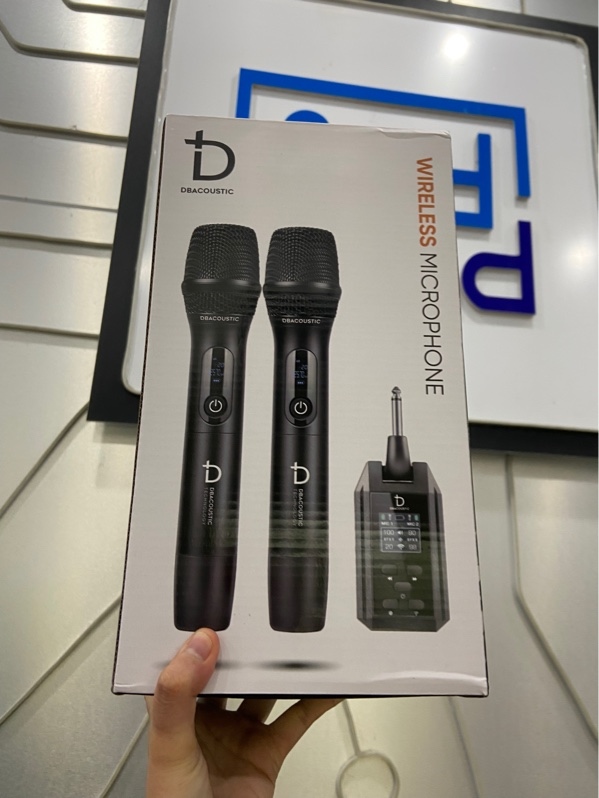Micro không dây DBacoustic M2 - Màu đen - Ngoại hình: 98% - FullBox