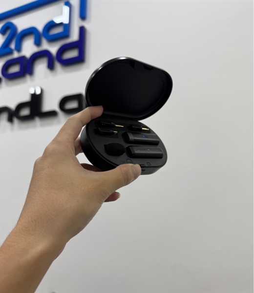 Micro không dây kỹ thuật số Boya BV-WH3D cho iPhone - Màu đen - Ngoại hình 97.5% - Kèm túi + Đủ phụ kiện 2