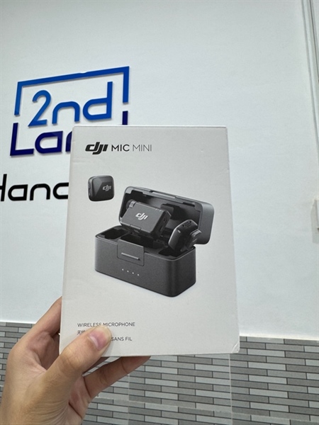 Micro phone không dây DJI Mic Mini - Màu xám - Ngoại hình 98% - Fullbox - Còn BH Minh Tuấn Mobile
