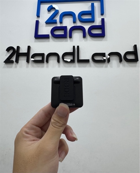 Micro Rode Wireless Go II Single - 1TX - 1 RX - Màu đen - Ngoại hình 97% - Box - Kèm 2 dây USB-C + 1 dây 3.5 + 1 cáp 3.5 lightning + 2 bông lọc gió 3