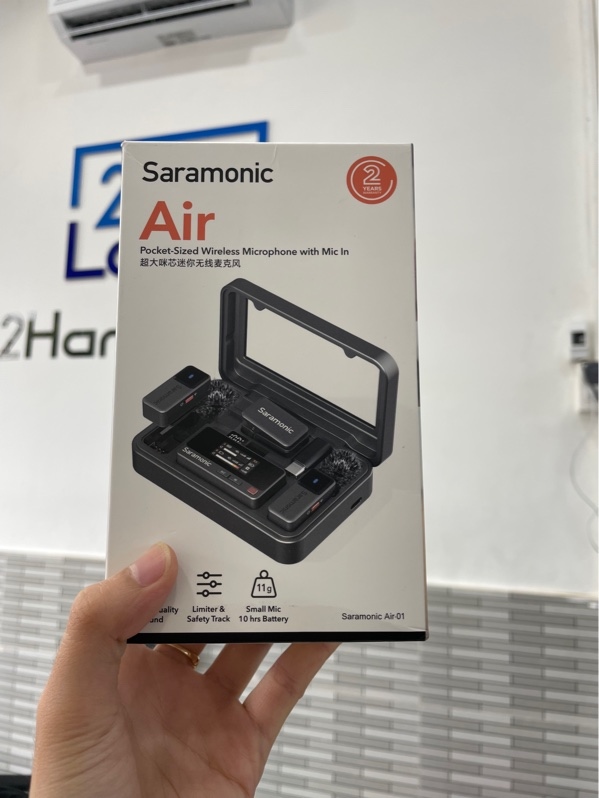 Micro Saramonic Air - Màu đen - Newseal